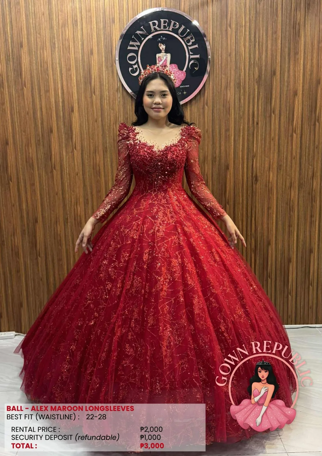 Ball Gowns: Red 233